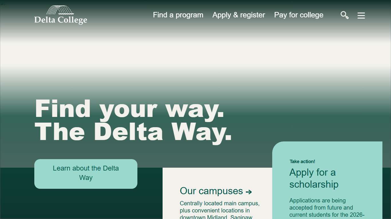 Delta College University Center, Michigan